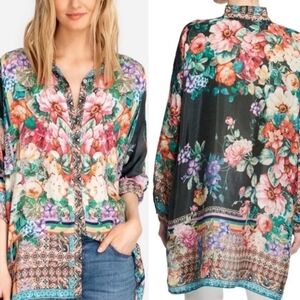 Floral Multicolor Women's Top